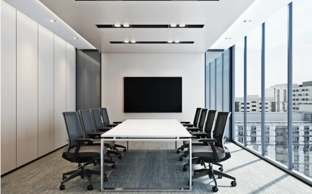 Vị Trí Đặt Bàn Họp Hợp Phong Thủy Trong Văn Phòng Hiện Đại 5 ban hop hop phong thuy 01